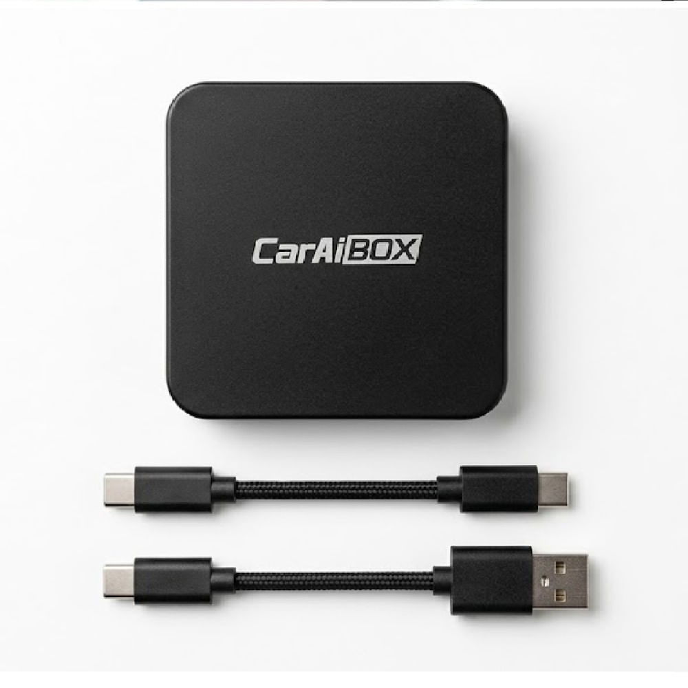 Imagen 2 del producto Adaptador inalámbrico carplay Caraibox, Wi-Fi, Bluetooth, negro